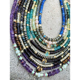 Jaipur African Turquoise & Prehnite Necklace