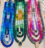Blue Mix Copacabana Taylor Necklace
