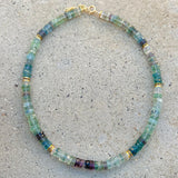 Carla Purple Fluorite Necklace