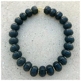 Biggie Black Lava Biggie Necklace