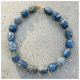 Lapis Oblong Chunky Necklace