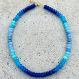 Assorted Blues Copacabana Solo Necklace
