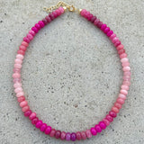 Assorted Pinks Copacabana Solo Necklace