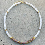 Claudia Rhodochrosite & Moonstone Necklace