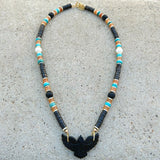 Black Onyx Phoenix Necklace