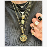 Sefer Style Vintage Paperclip Necklace
