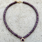 Lepidolite & Amethyst Liv Necklace