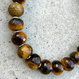 Faceted Biggie Tiger Eye Necklace