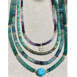 Carla Purple Fluorite Necklace
