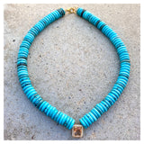 Collar Taylor Turquesa