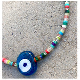 Biggie Blue Nazar Multico Necklace