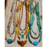 Claudia Chrysoprase & Labradorite Necklace