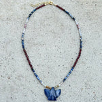 Mini Lapis Thunderbird Necklace