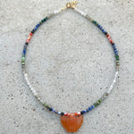 Orange Aventurine Mini Thunderbird Necklace