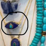 Small Gem Eye Necklace