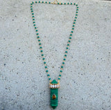 Castle Malachite Necklace