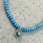 Blue Jade & Labradorite Alexis Necklace