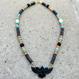 Black Onyx Phoenix Necklace