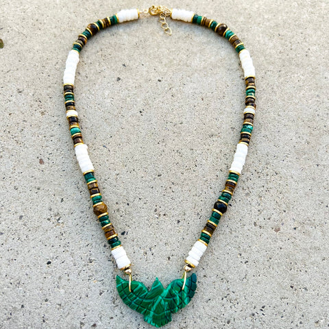 Malachite Original Phoenix Necklace