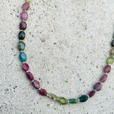 Sam Faceted Watermelon Tourmalines Necklace