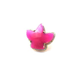 Biggie Eagle Queen Chalcedony Adjustable Ring