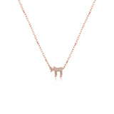 Pave Small Hai Necklace