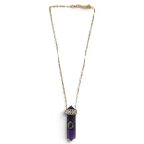 Castle Amethyst Necklace