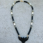Black Onyx & Pearls Original Phoenix Necklace