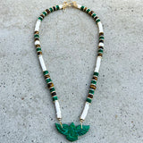 Malachite Phoenix Necklace