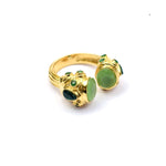 Prehnite Taj Ring