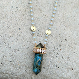 Castle Labradorite Necklace
