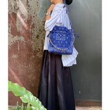 Red2 Bandana Trapeze Bag