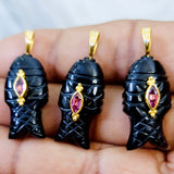 Fancy Carved Dag (Fish) Chain Necklace