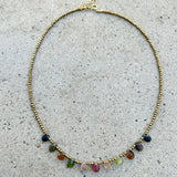 Tourmalines & Pearls Necklace
