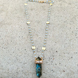 Castle Labradorite Necklace