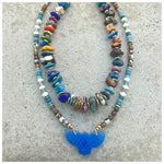 Blue Chalcedony Original Phoenix Necklace