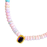 Emma Amethyst & Opals Necklace
