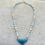 Light Blue Chalcedony Original Phoenix Necklace
