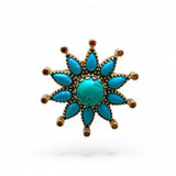 Asteria Turquoise Adjustable Ring