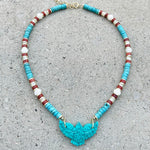 Light Turquoise Original Phoenix Necklace