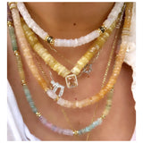 Taylor Yellow Opal Necklace