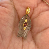 Fancy Carved Dag (Fish) Pendant (only)