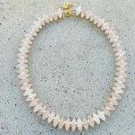 Rose Quartz Small Biggie Necklace