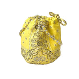 Yellow1 Bandana Bucket Bag