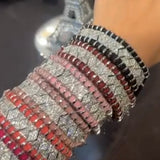 Eloise Silver Woven Bracelet