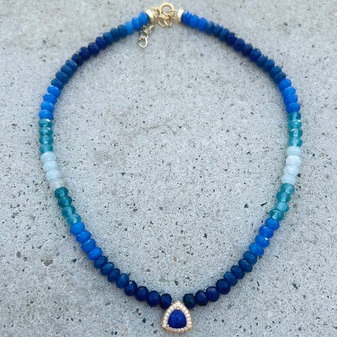Lapis Copacabana Liv Necklace