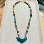 Green Onyx Original Phoenix Green mix Necklace