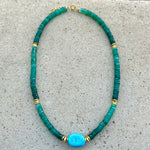 Sinay Green Onyx Necklace
