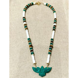 Malachite Phoenix Necklace