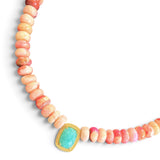 Emma Amazonite & Opals Necklace
